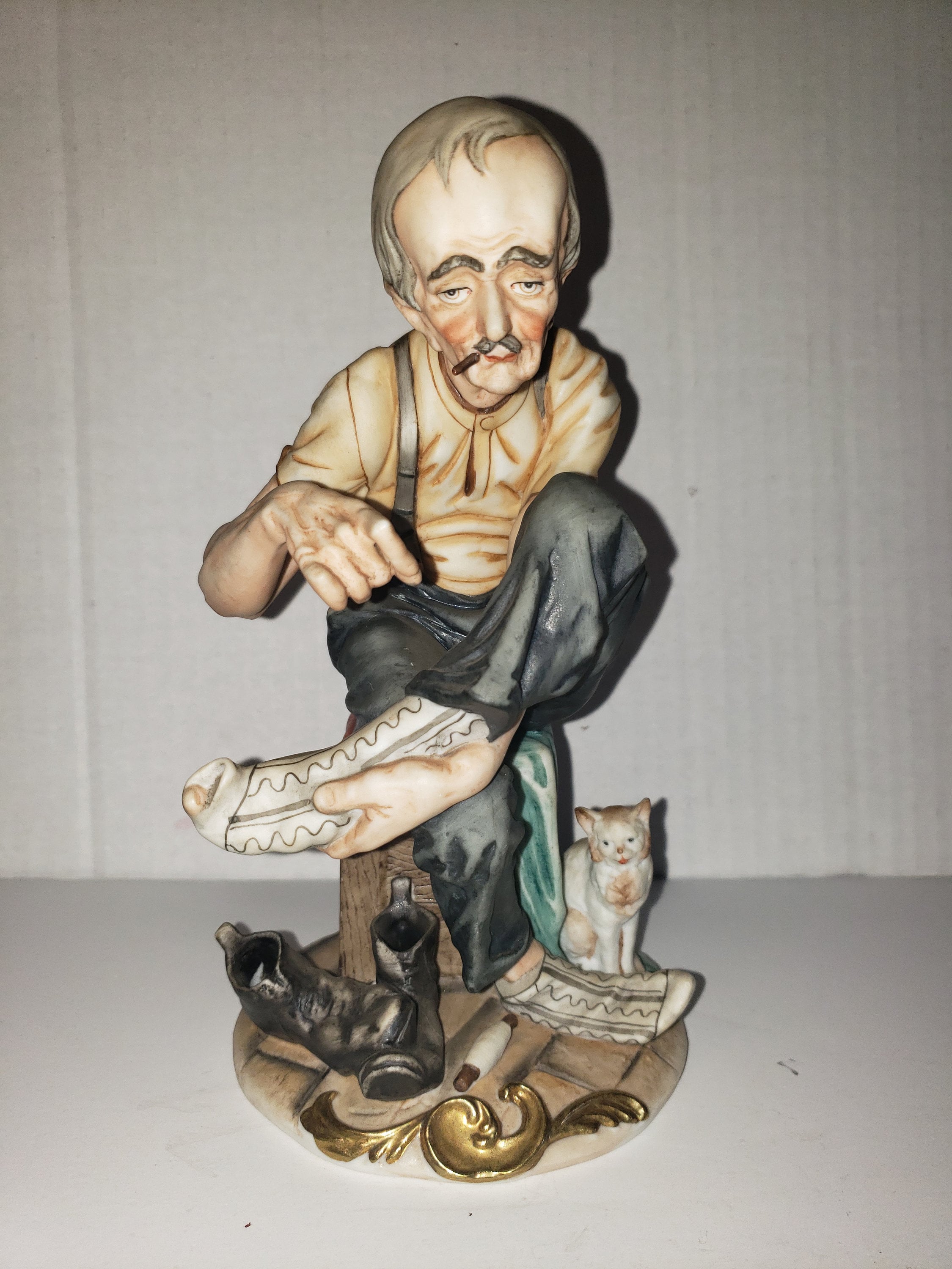 Capodimonte old man - Etsy 日本