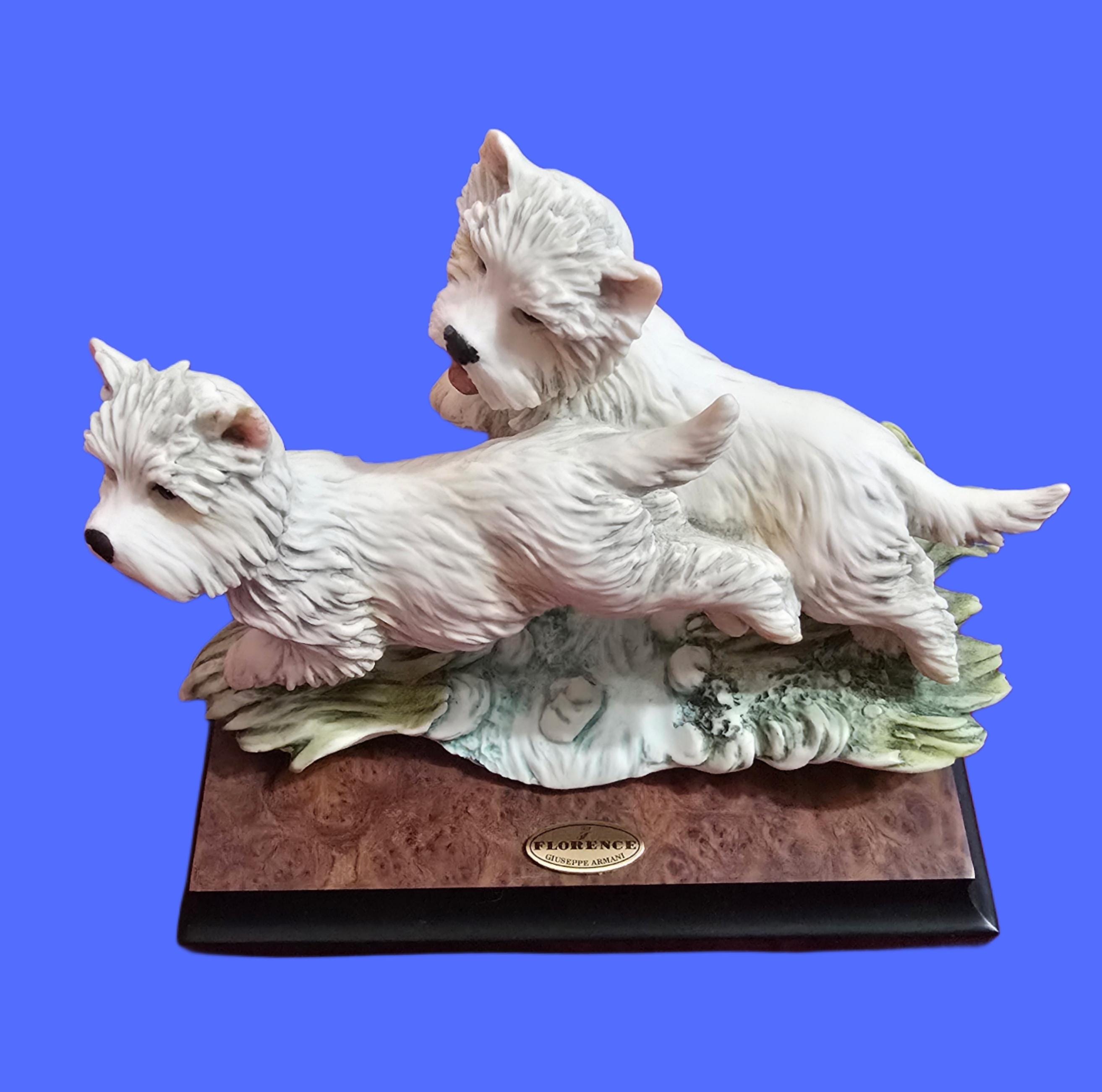 Armani dog figurine - Etsy 日本