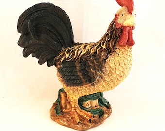 Country Charm farm House Rooster Figure