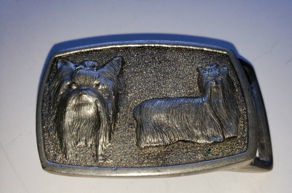 Vintage Adezy Denver 1977 Yorkie Belt Buckle - Etsy