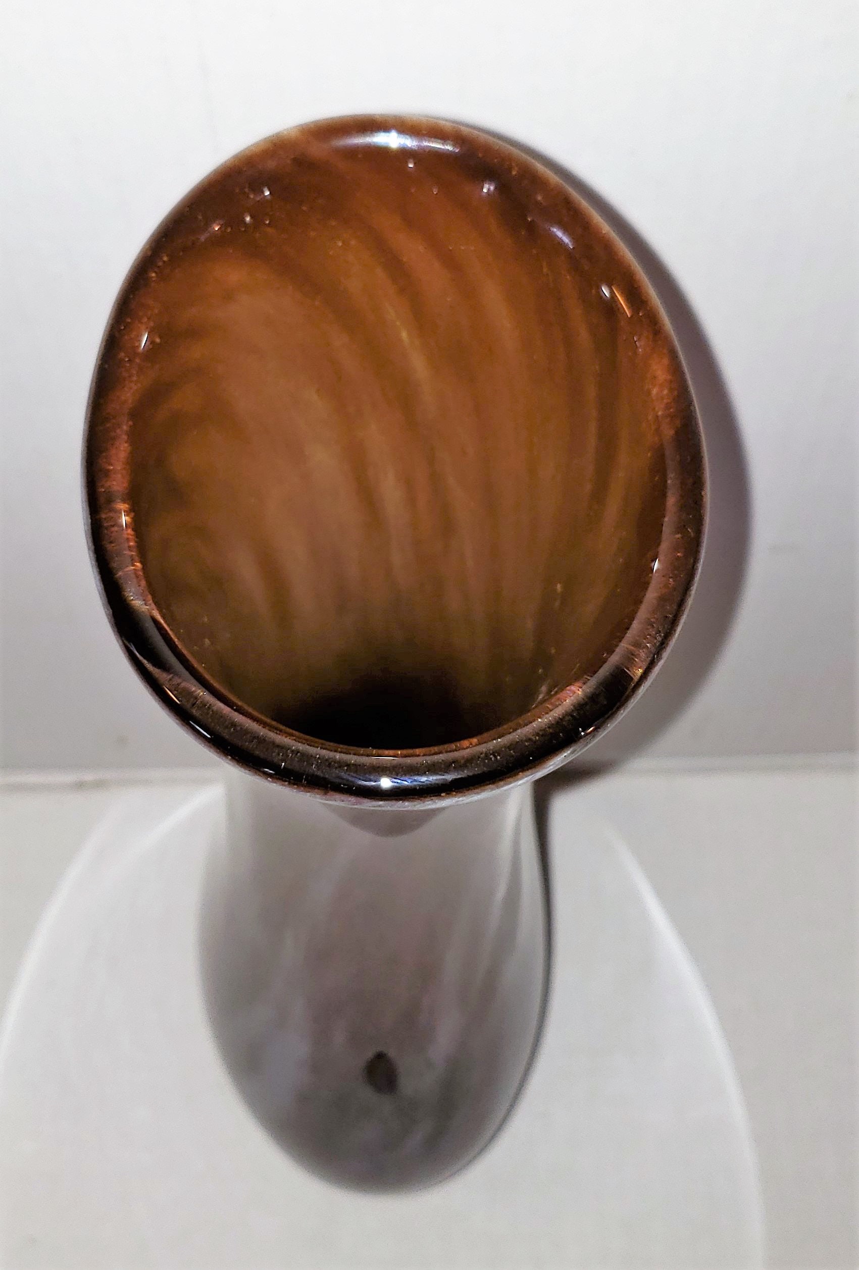 Vintage Adam Jablonski Poland Hand Blown Tall Sculpture Etsy