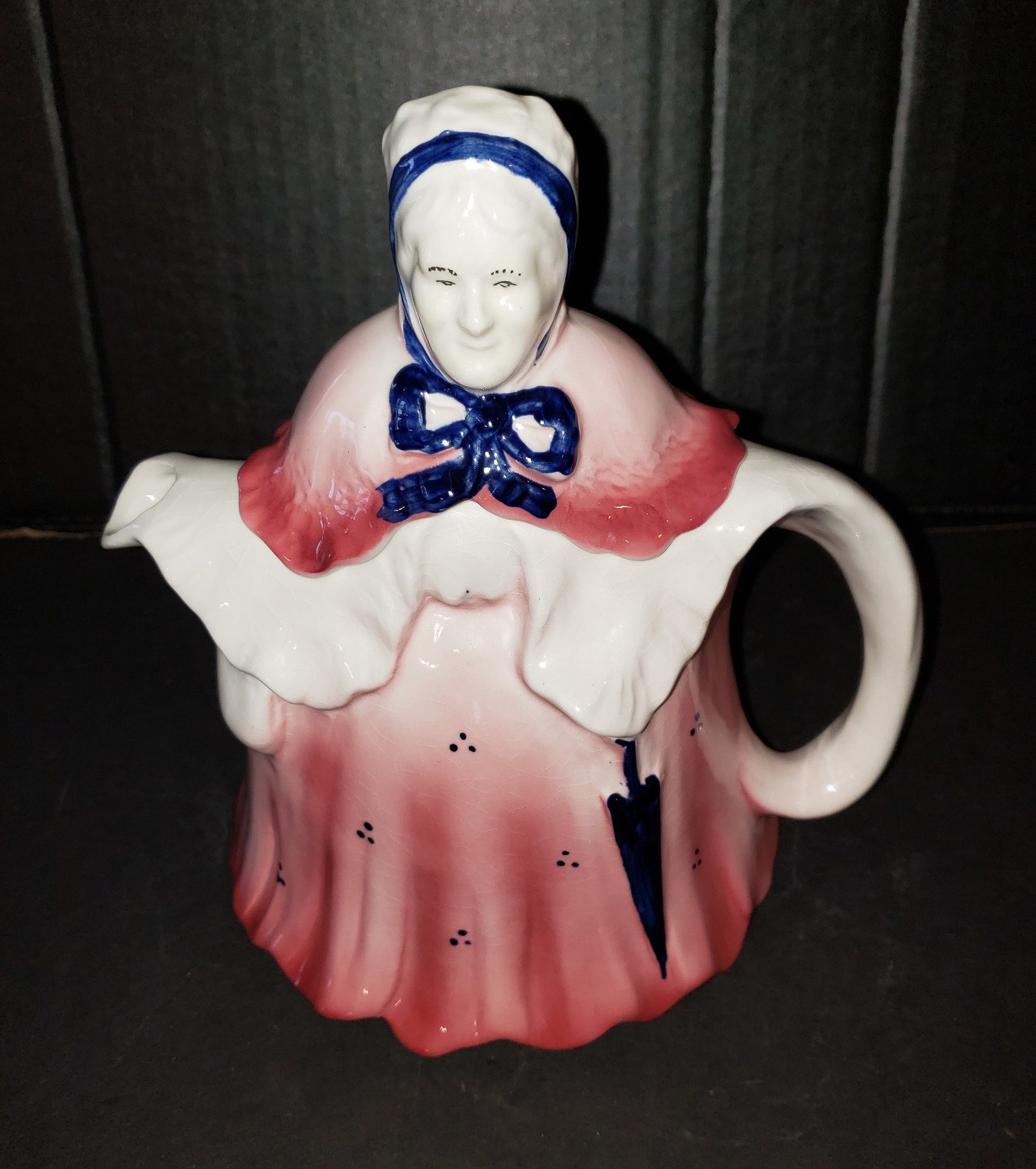 Antique/vintage Little Old Lady Teapot Made in England Etsy