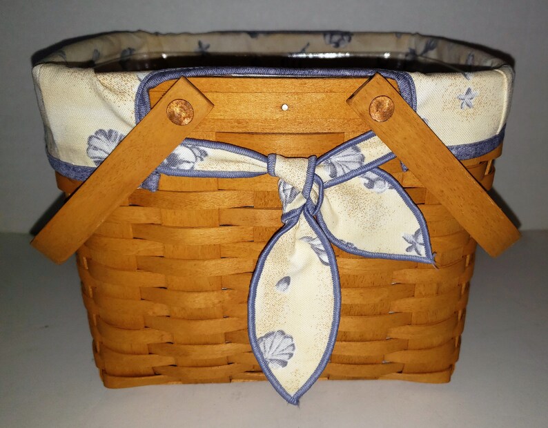 Vintage Longaberger 1999 Handled Basket with Etsy