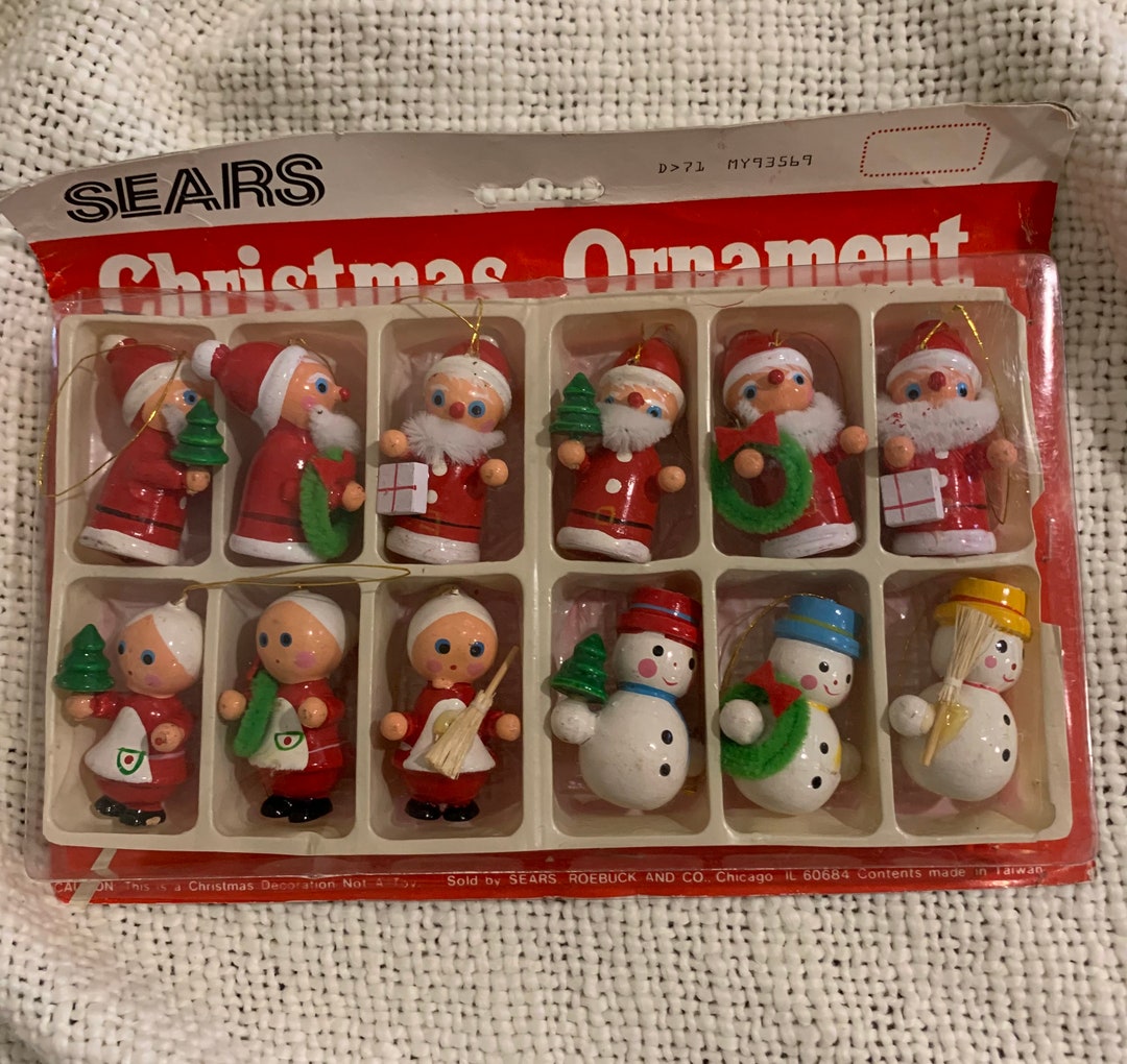 Sears Christmas Ornaments 