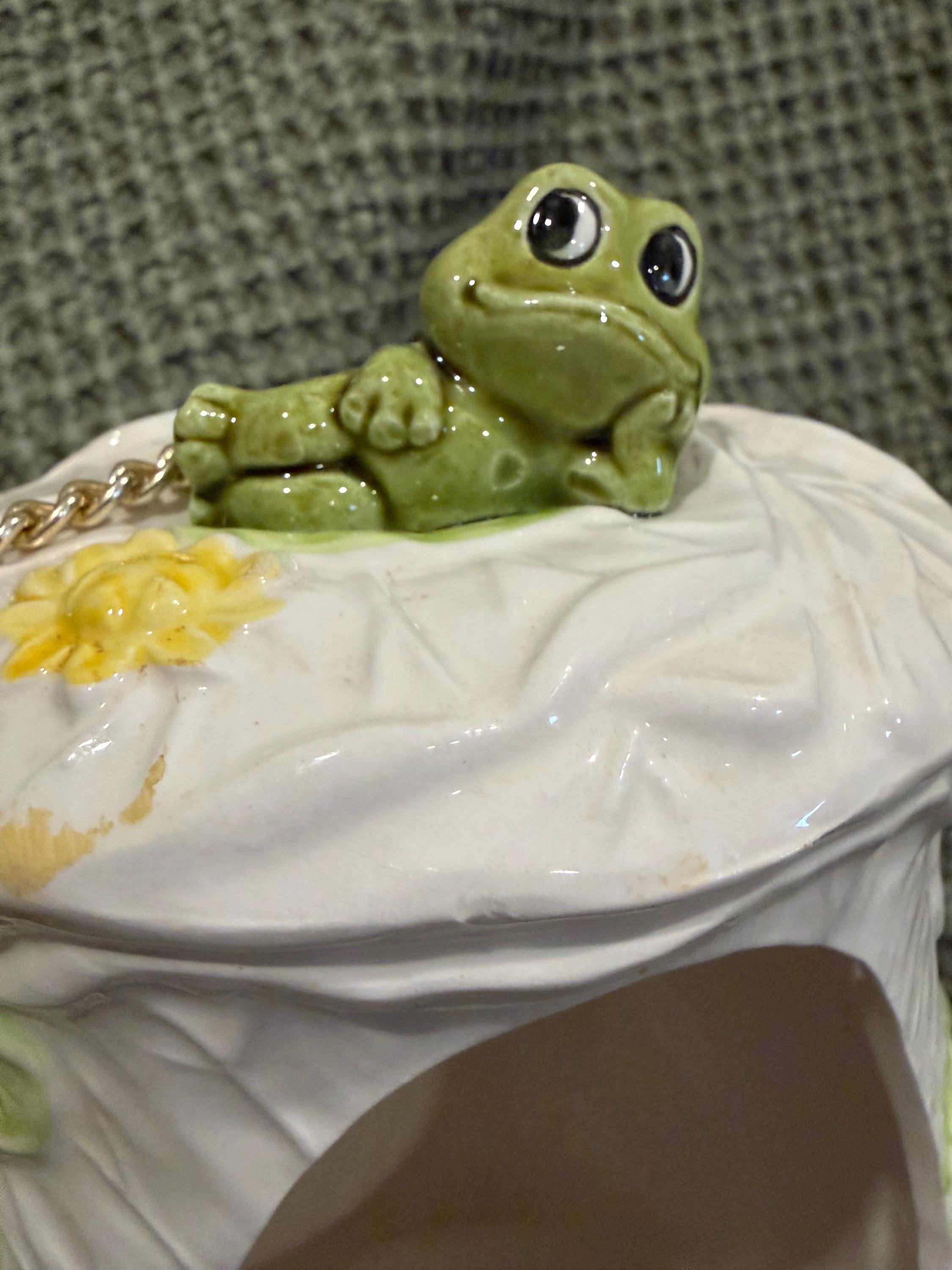Sears Neil the Frog Hanging Planter Bird Feeder 1976 - Etsy