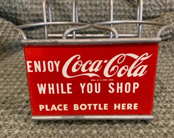 Coca Cola Bottle Shopping Cart While You Shop Carrier Holder