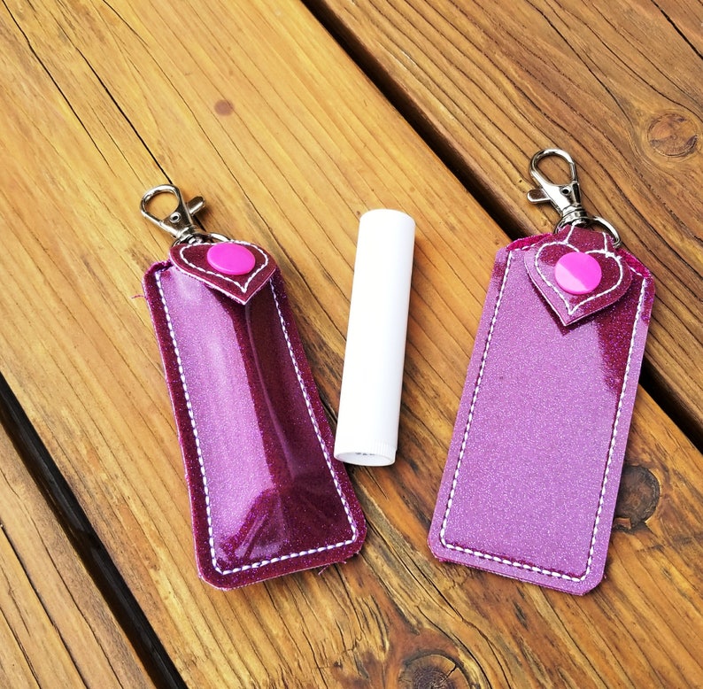 Lip Balm Holder Lip Balm Key Chain lip balm stick holder Etsy