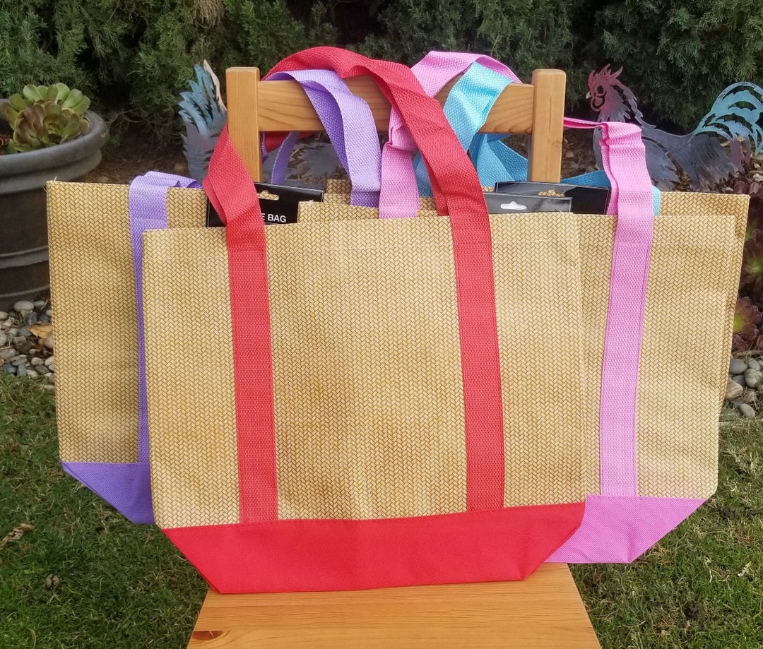 Blank Tote Bags for Embroidery Polyester Tote Bag Embroidery Etsy