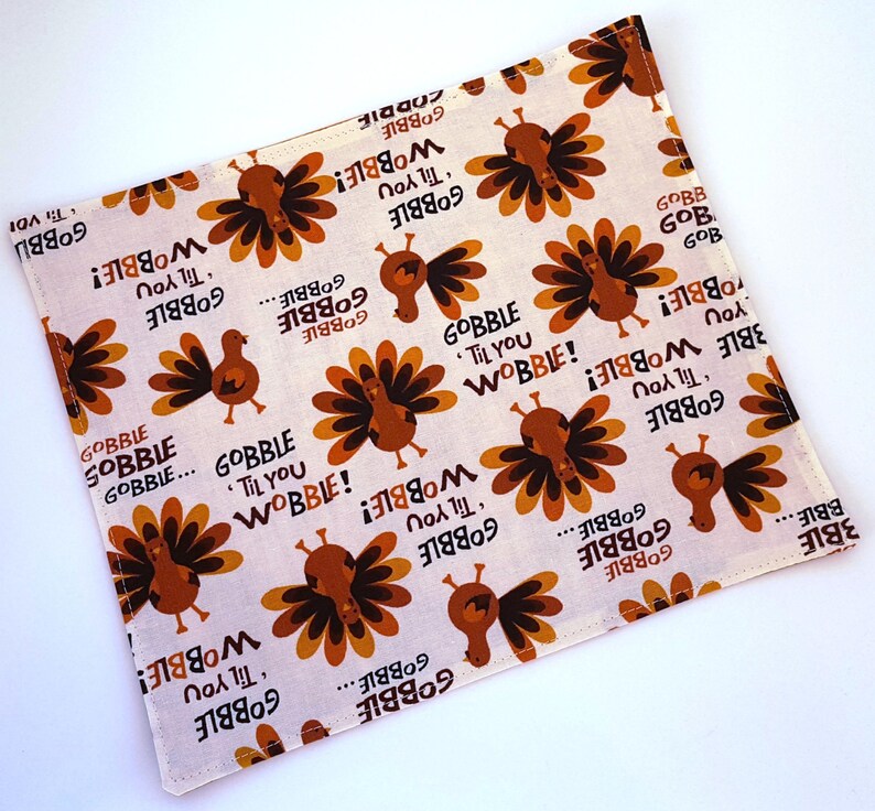 Cloth Napkins Set of 4 Thanksgiving Turkey Napkins Gobble Etsy