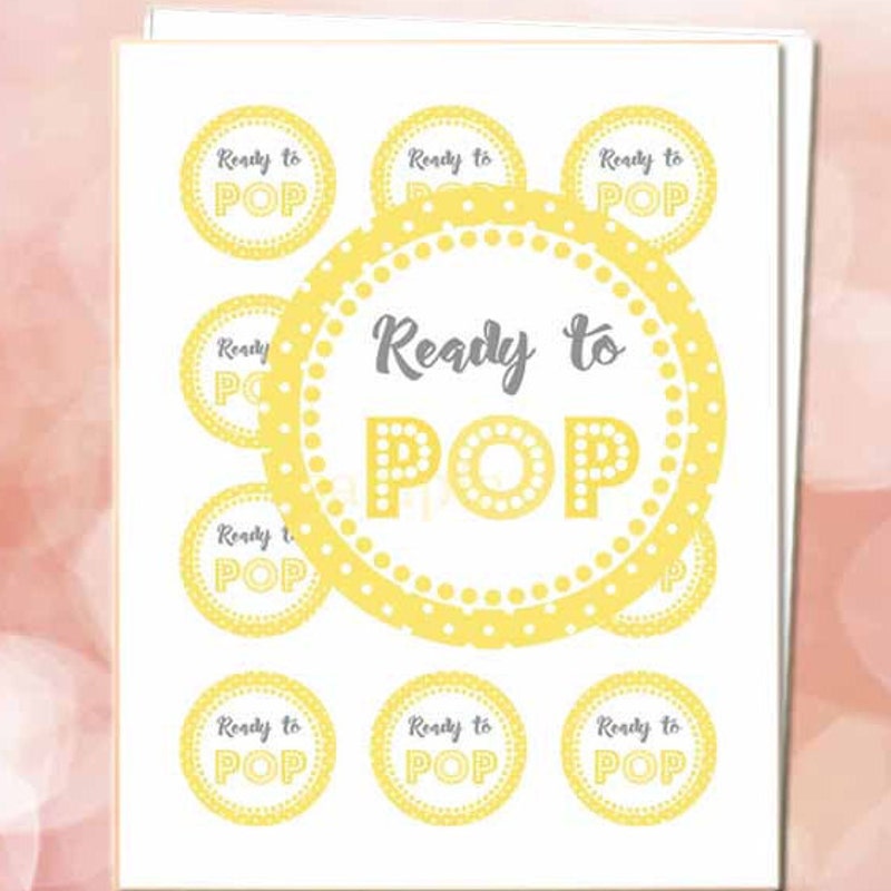 Ready to Pop Printable - Etsy
