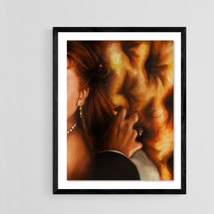 Carriage Confessions |Fine Art print from original oil painting | Polin