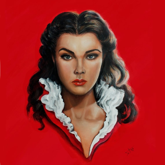 5 Portraits Inspired By Vivien Leigh Scarlett O Hara Gone With The 5-portraits-inspired-by-vivien-leigh-scarlett-o-hara-gone-with-the