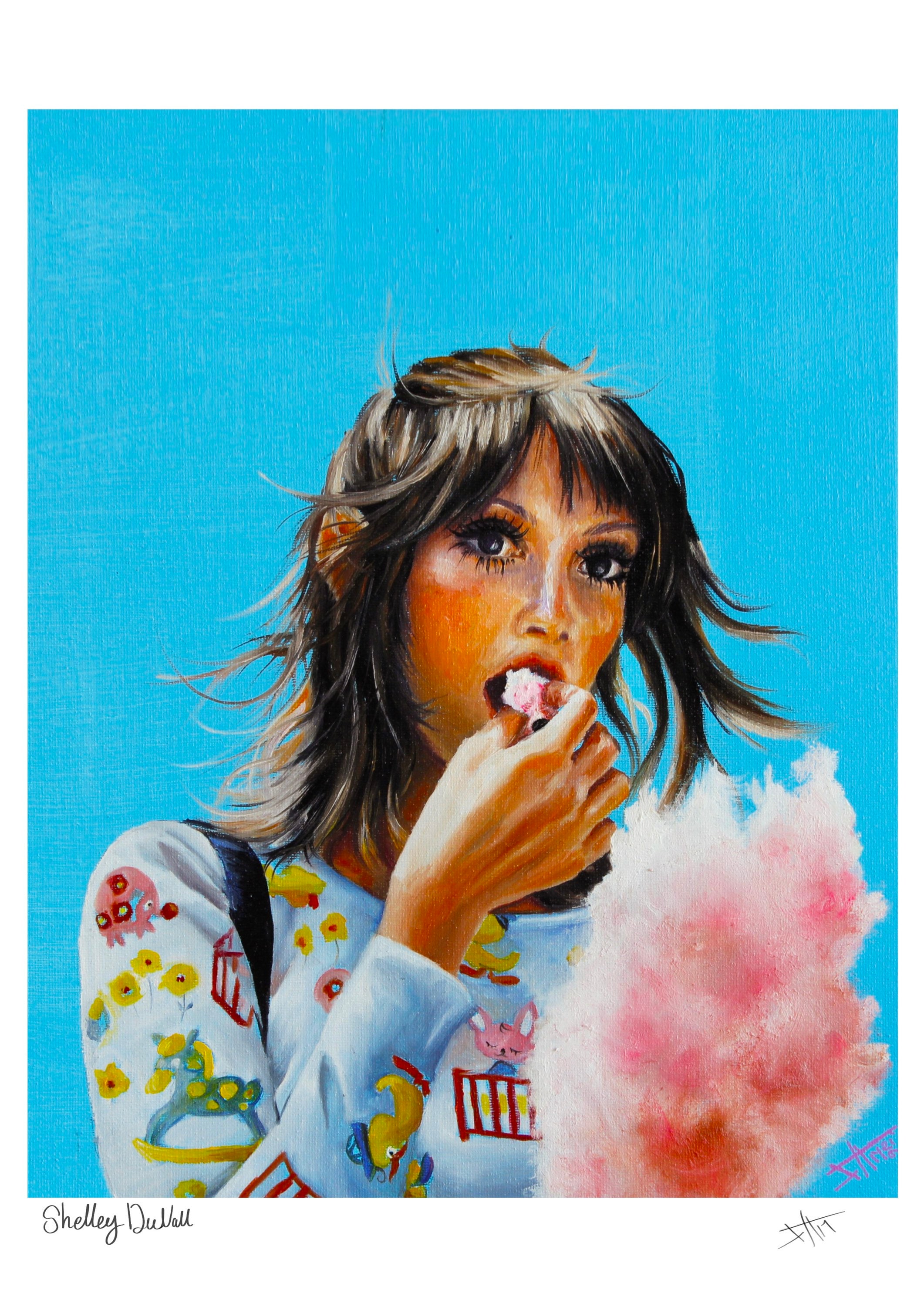 Shelley Duvall Art Print, Portrait of 70's Iconic Fashion Style - Etsy