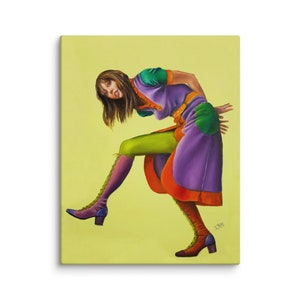 Shelley Duvall , Canvas print from original oil painting