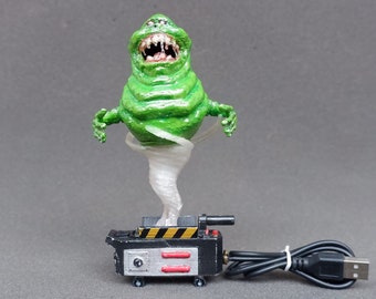 Free sticker - GHOSTBUSTERS Ghost Buster Afterlife ghost trap (light USB powered) the slime slimer