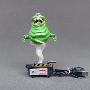 Free sticker - GHOSTBUSTERS Ghost Buster Afterlife ghost trap (light USB powered) the slime slimer