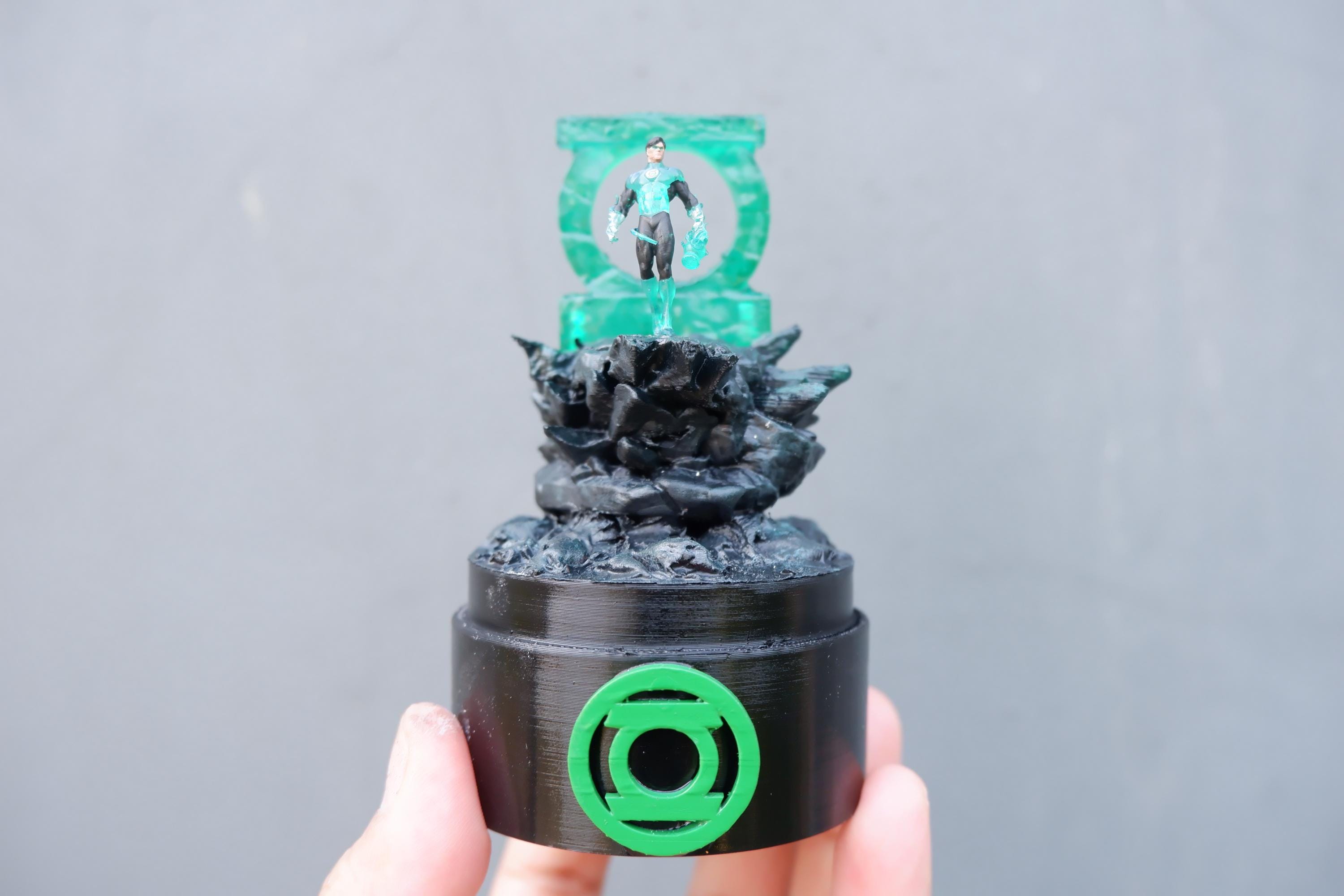 Etsy green lantern ring best sale