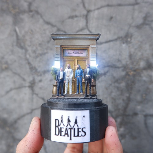 Miniatur-Actionfiguren-Set The Beatles Konzert