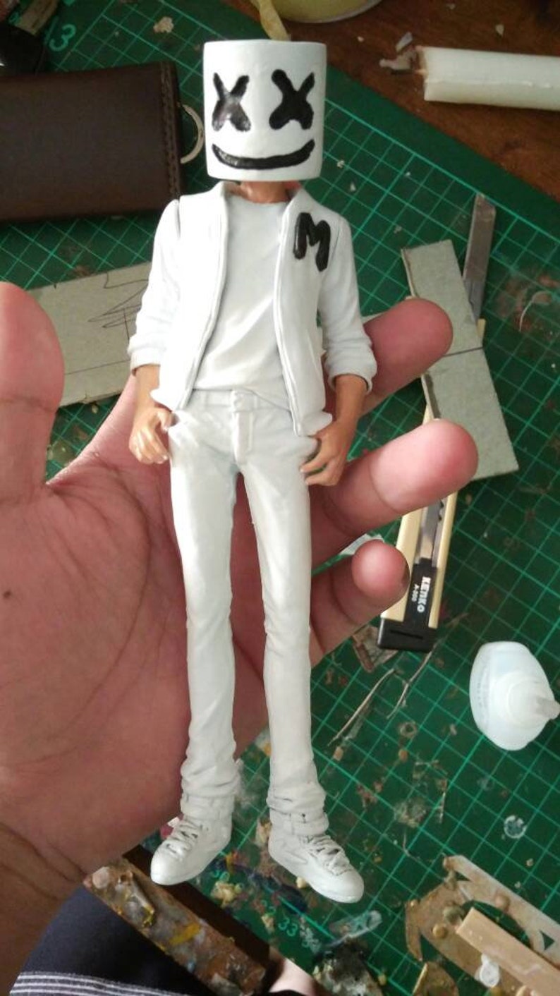 DJ Marshmello is an American Electronic Dance Music Producer Etsy