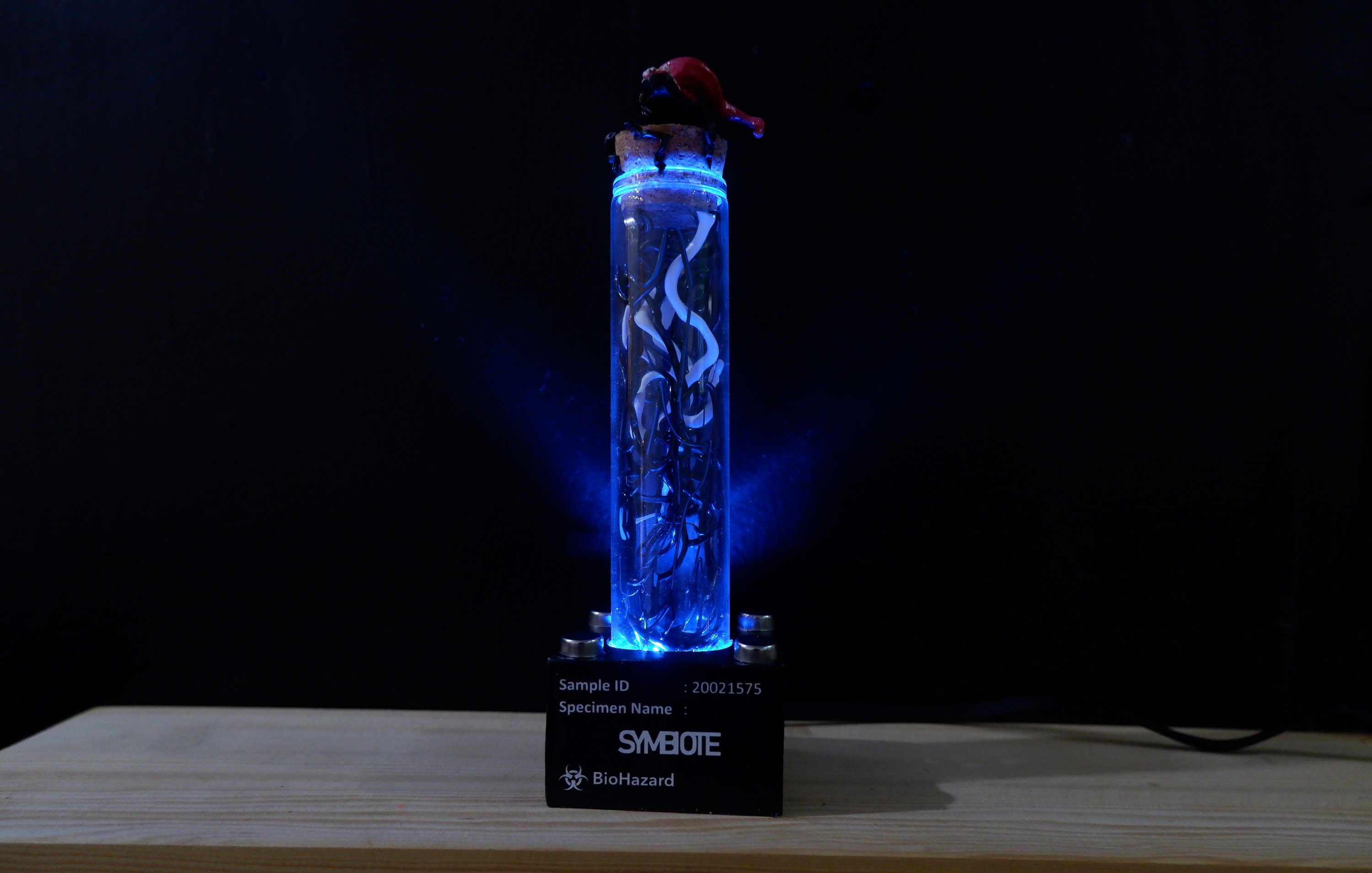 Baby Venom symbiote out from bottle jar laboratorium specimen Etsy