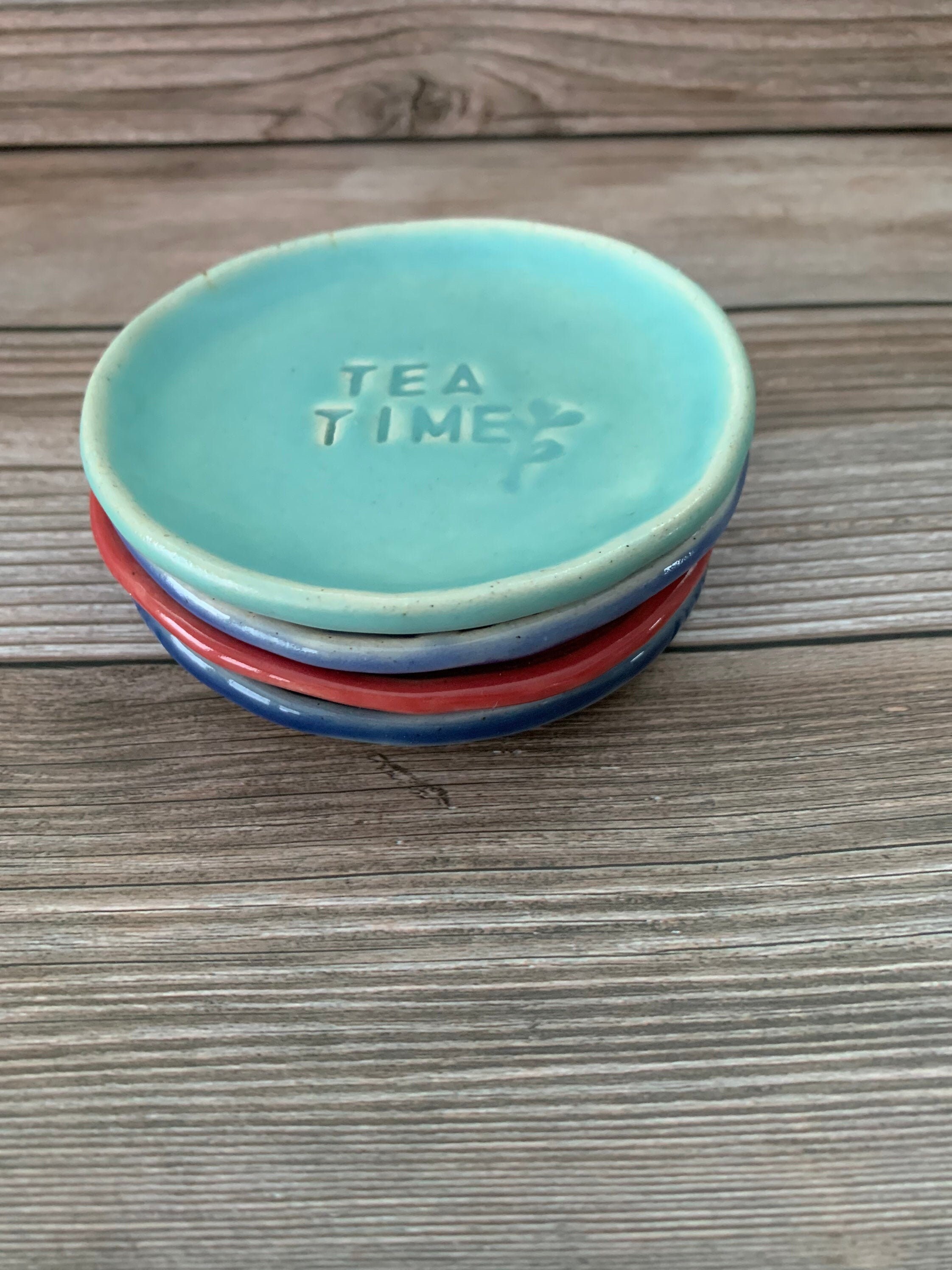 Ceramic tea bag holder handmade tea bag rest tea bag rest Etsy