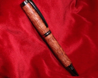 Waterfall Bubinga Black Titanium roller-ball pen