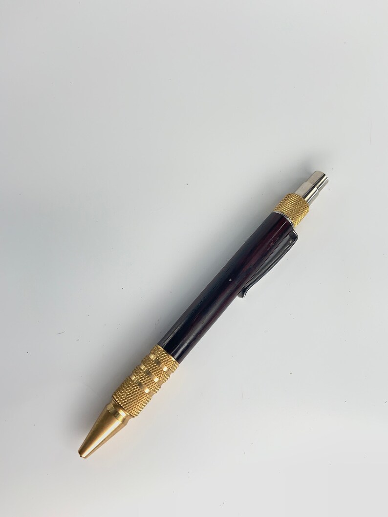 Click ballpoint pen with african blackwood image 4