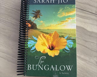 The Bungalow | Novel | Hardcover Book Notebook | Nostalgic Gift for Readers | Eco Friendly Journal