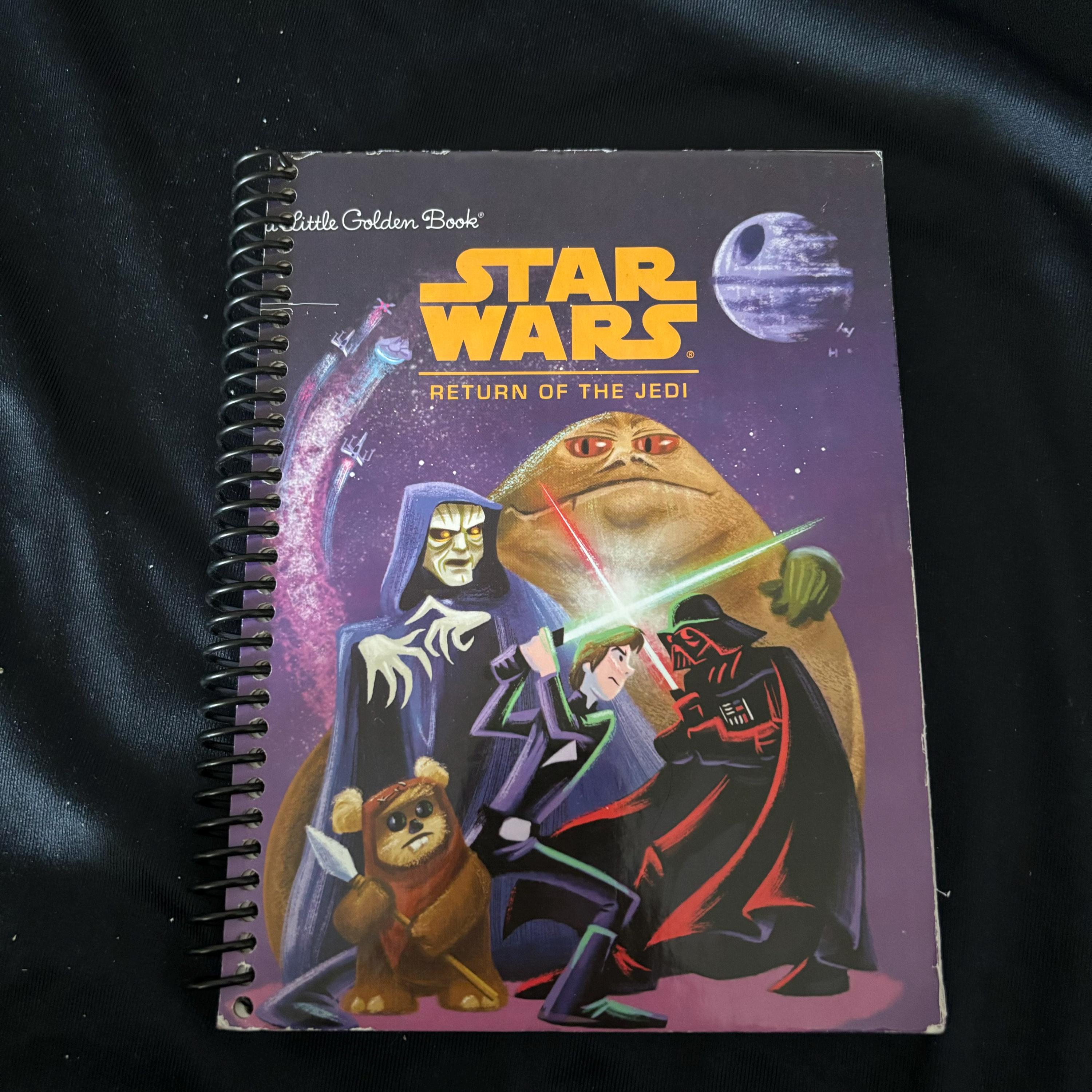 Return of the Jedi Notebook - Etsy
