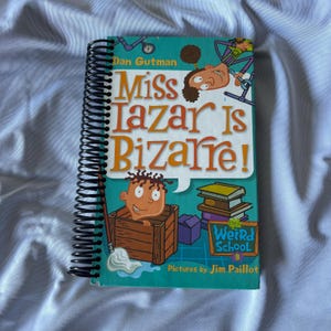UPCYCLED JOURNALS: My Weird School, Handmade, Repurposed, Journal, Last Minute, Blank Pages, Storybook, Diary, Sketchbook