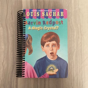 UPCYCLED JOURNALS: Marvin Redpost, Handmade, Upcycled, Repurposed, Journal, Last Minute, Blank Pages, Storybook, Diary, Sketchbook