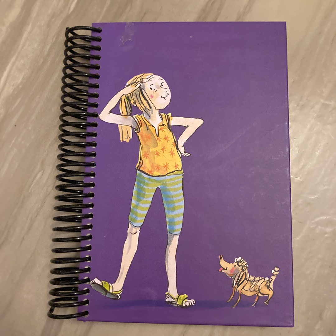 UPCYCLED JOURNALS Piper Reed Purple Handmade Repurposed Etsy