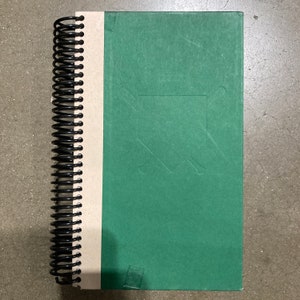 UPCYCLED JOURNALS: Baseball, Plunked, Handmade, Repurposed, Journal, Last Minute, Storybook, Diary, Sketchbook