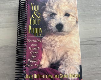 You and Your Puppy, Handmade, Upcycled, Repurposed, Journal, Last Minute, Blank Pages, Storybook, Diary, Sketchbook