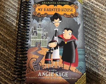 Araminta Spookie | My Haunted House | Vampire | Hardcover Book Notebook | Nostalgic Gift for Readers | Eco Friendly Journal