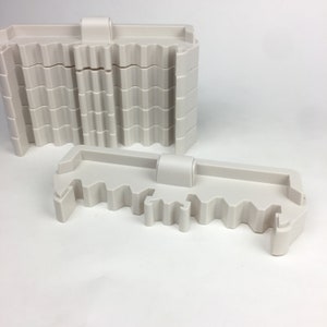 Electronic Mall Madness 6 Plastic Wall Pieces ONLY Replacement Vintage 1996