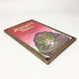 Mondays Troll First Edition Hardcover Book Dust Jacket Jack Prelutsky Peter Sis