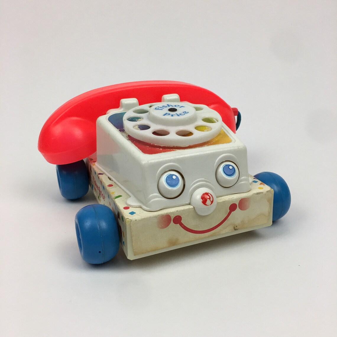 Fisher Price Vintage 1985 Rotary Telephone Toy Phone Moving Etsy