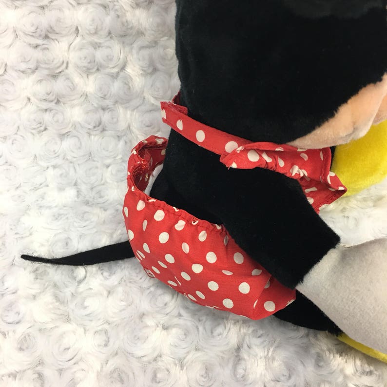 Minnie Mouse Disneyland Walt Disney World Medium Sized Sitting Vintage Plush Doll image 7