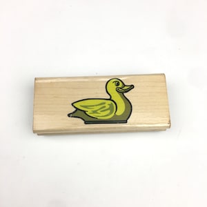 Canadian Maple Collections Duck Bird Rubber Stamp Card Making Scrapbooking