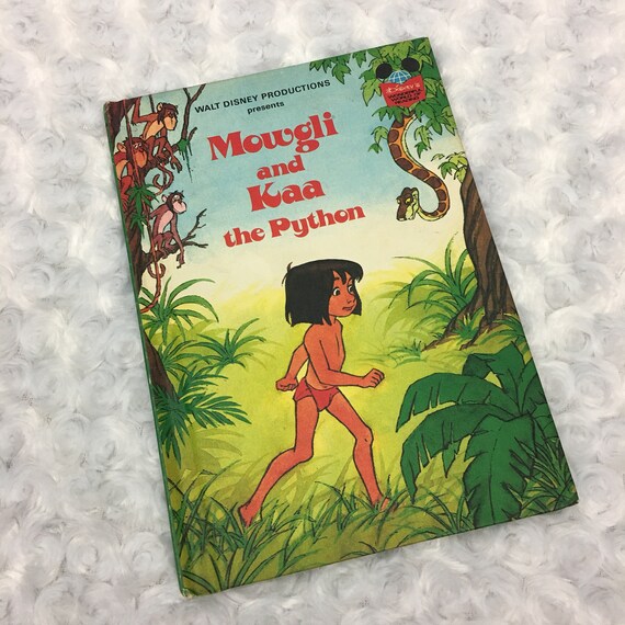 Das Dschungelbuch Mowgli Und Kaa Der Python Vintage 1981 Walt Etsy