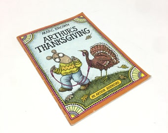 Marc Brown Arthurs Thanksgiving Ett Arthur-äventyr Mjukt omslag Illustrerad bok