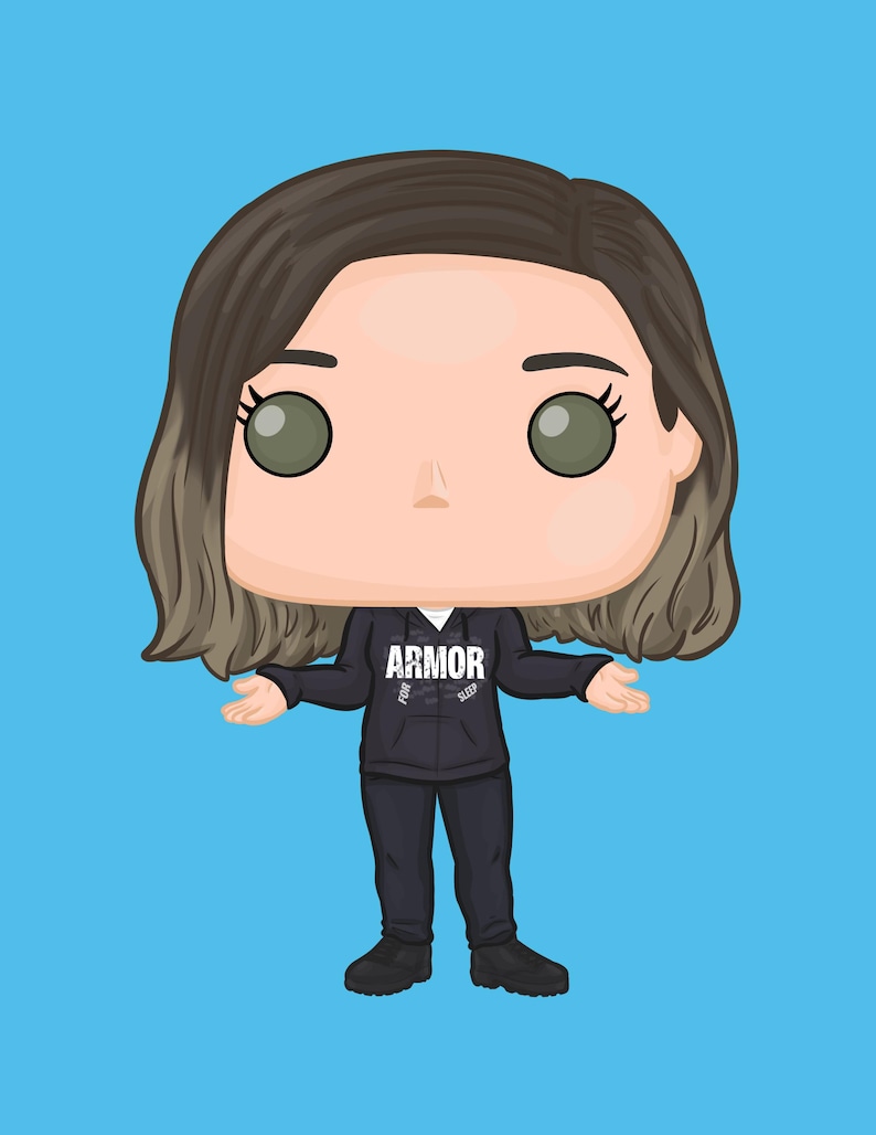 DIGITAL ONLY Custom Funko Pop style portrait - personalized artwork gift - for graduation christmas birthday anniversary or collectors image 10