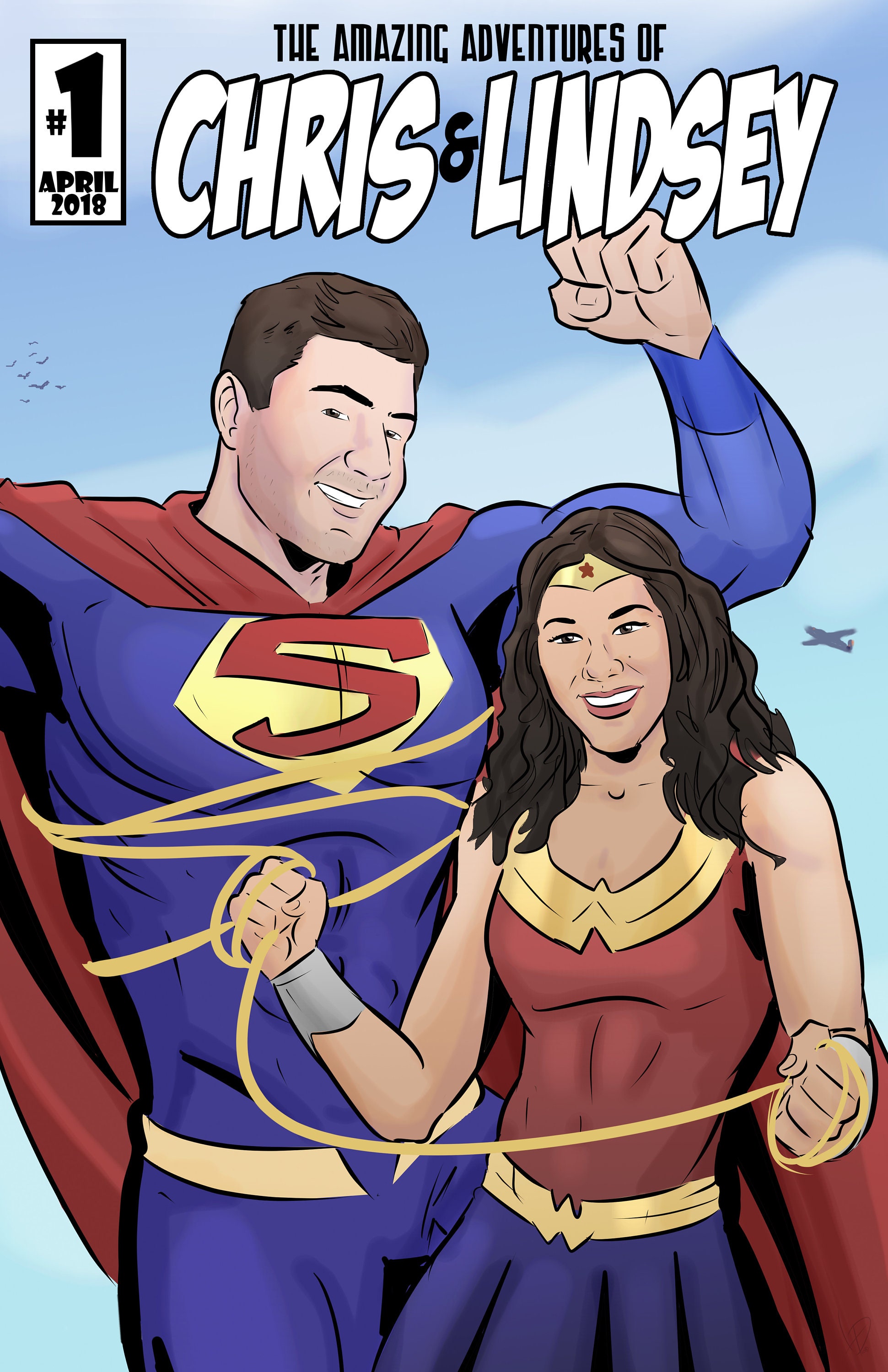 Custom Comic Book art superhero cover art custom made | Etsy