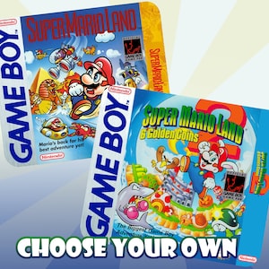 Custom Choose your own favorite Gameboy game art mouse pad - Gameboy Color box covers