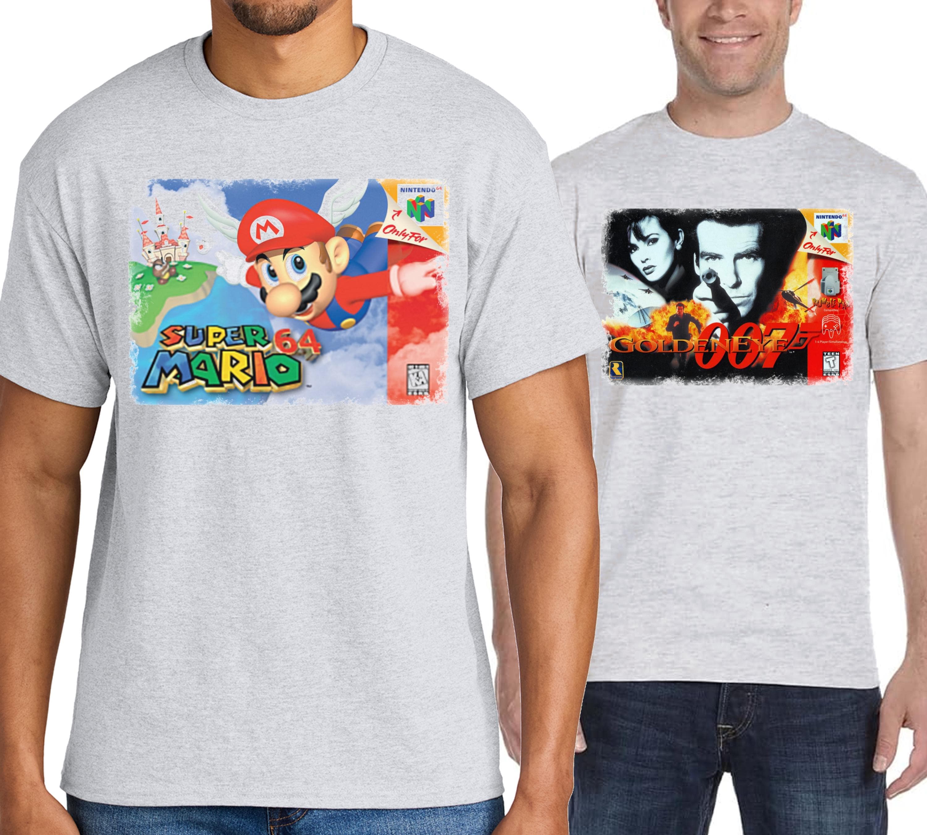 Choose Your Own Retro Video Game T-shirt - Old School Nintendo 64