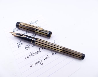 Sheaffer Targa Regency Stripe 675 Vulpen gerestaureerd, in doos