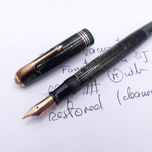 Emerald Pearl Parker Vacumatic DJ Füllfederhalter restauriert