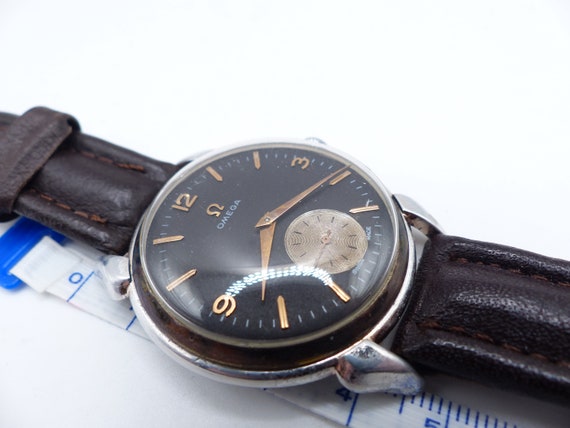 Omega Cal 266 Black Dial Watch - image 1
