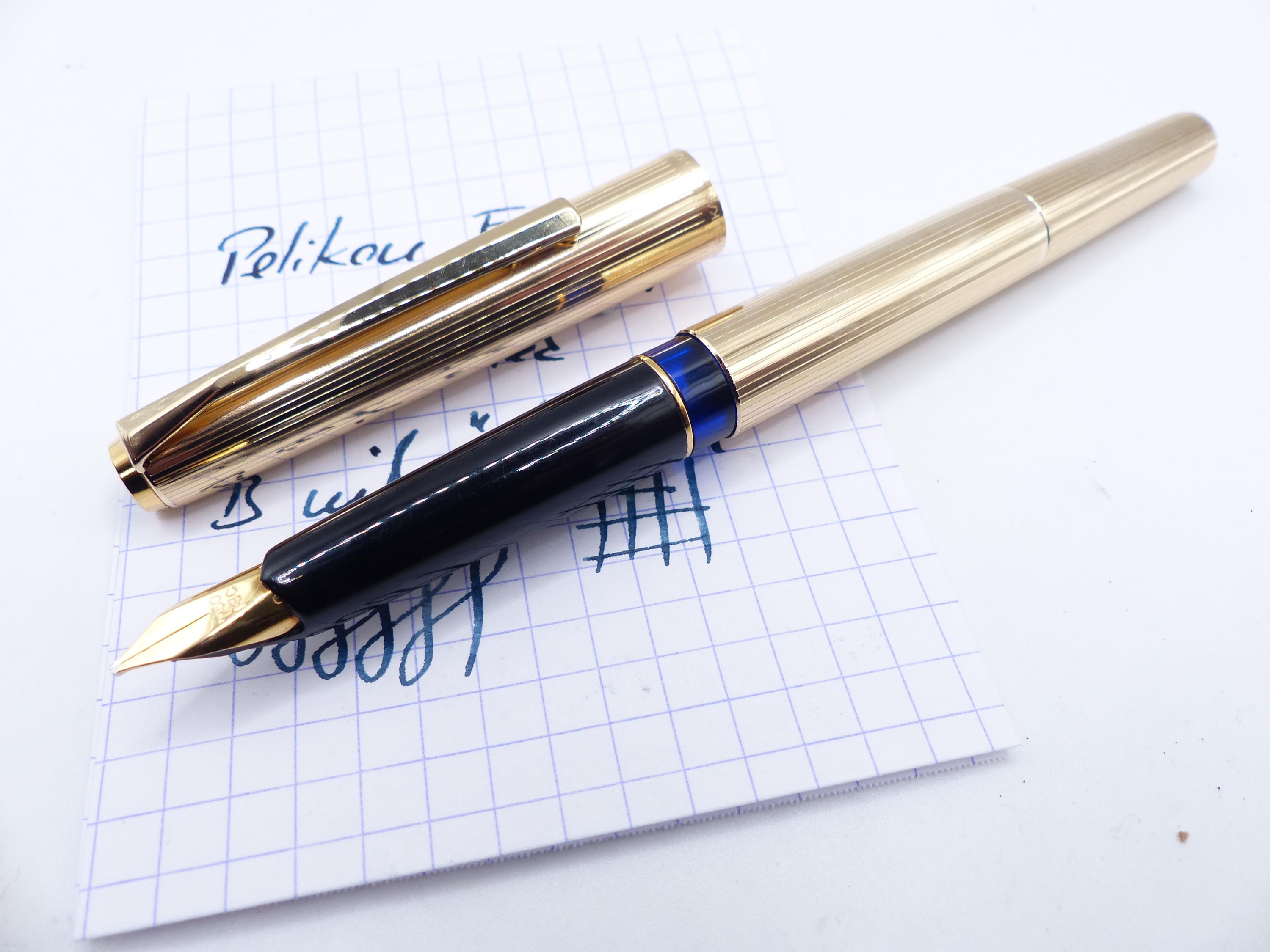 Gold-rolled Pelikan 60 Fountain Pen - Etsy